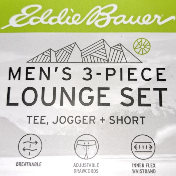 Men's Eddie Bower 3 piece lounge set size medium. - Picture 2 of 5